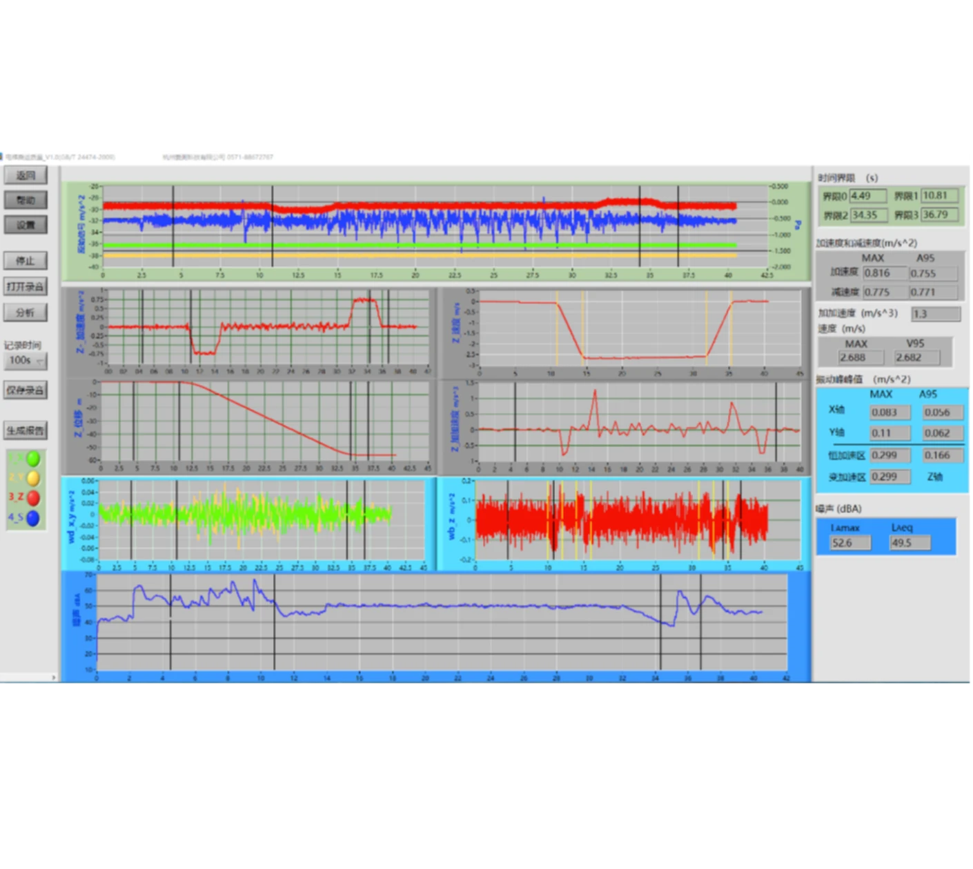 ACE6602 型电梯乘运质量测试系统
